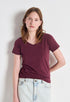 American Vintage GAMI02D T-shirt gamipy acajou/mahogany